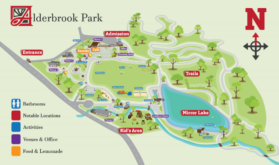 Alderbrook Park Map
